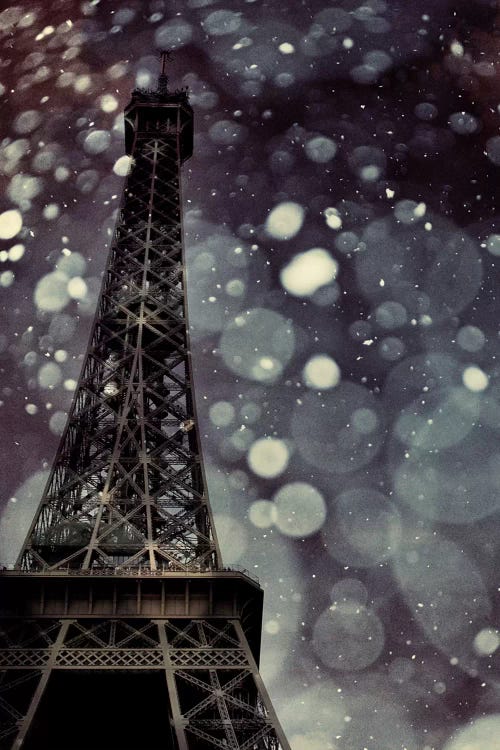 Paris Is Snowing by Chelsea Victoria wall art
