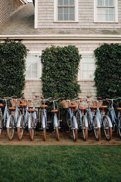 Nantucket Bicycles by Chelsea Victoria wall art
