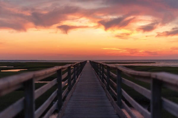 Docks & Piers: Cape Cod Sunset II by Chelsea Victoria