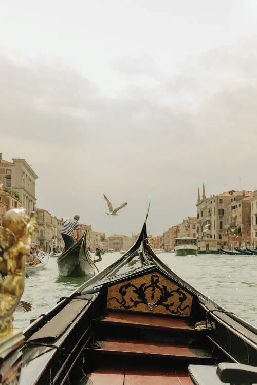 Venice Gondola Ride by Chelsea Victoria wall art