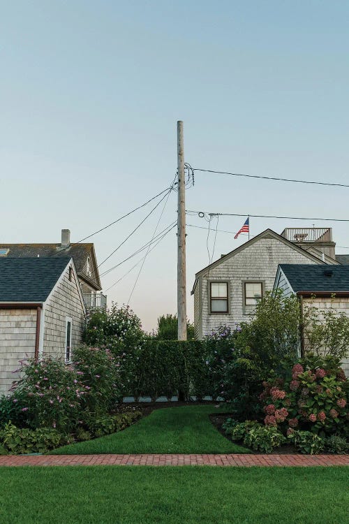 Nantucket Houses by Chelsea Victoria wall art