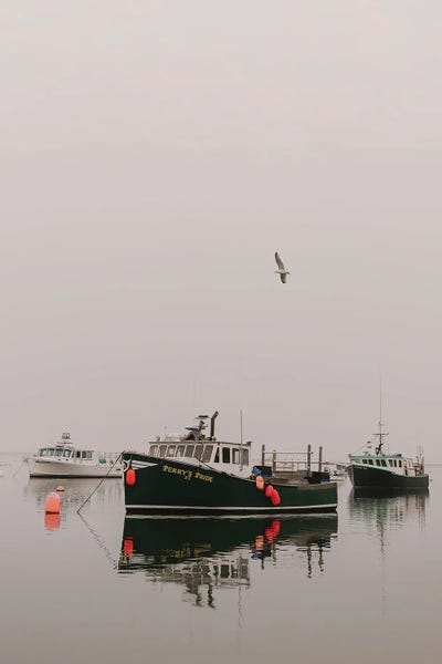 Cape Cod Boat In The Fog