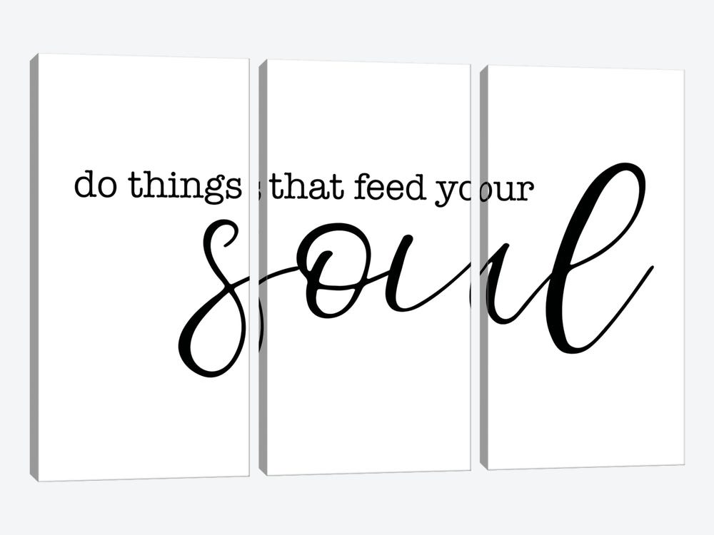 Feed Your Soul by Cloverfield & Co. 3-piece Art Print