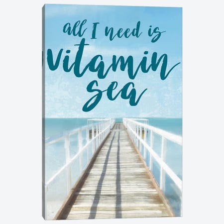 Vitamin Sea Canvas Print #CVC7} by Cloverfield & Co. Canvas Print