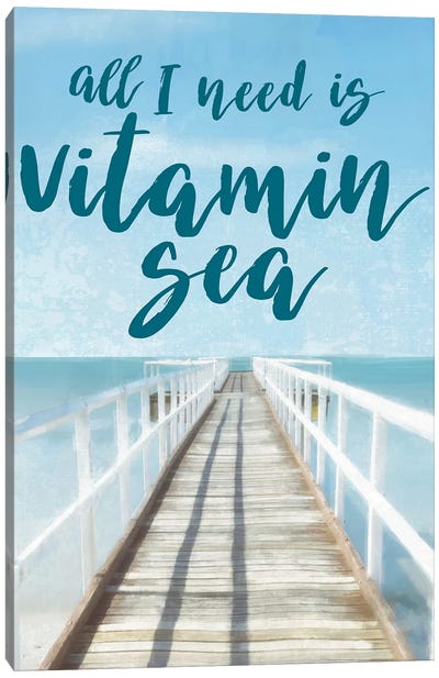Vitamin Sea Canvas Art Print