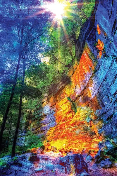 Autumn Hike by Caitlin Vera canvas print