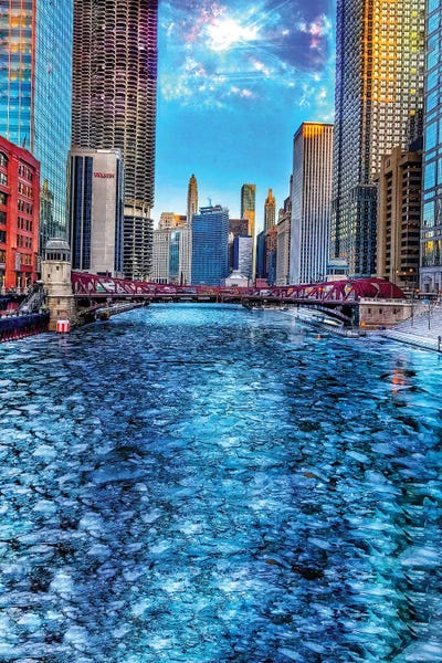 Illinois: Ice River by Caitlin Vera