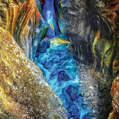 Blue Road by Caitlin Vera canvas print