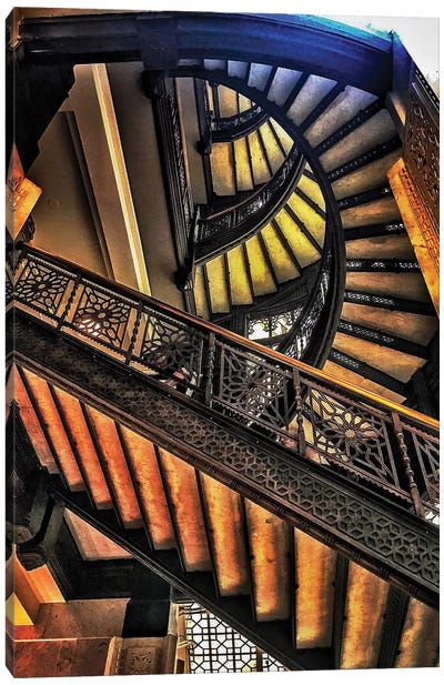 The Staircase Canvas Art Print