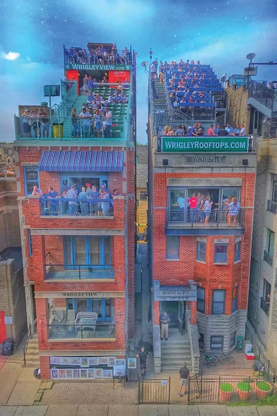 Caitlin Vera: Wrigley Roofs by Caitlin Vera