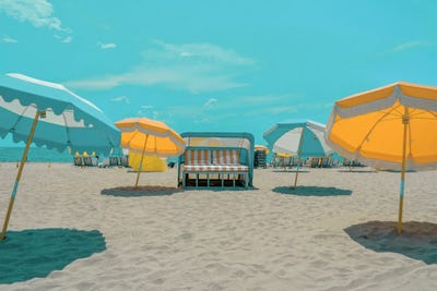 Umbrellas II by Carlos Vargas gallery poster