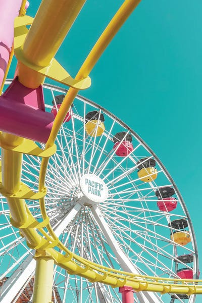 Pacific Wheel II by Carlos Vargas framed wall art