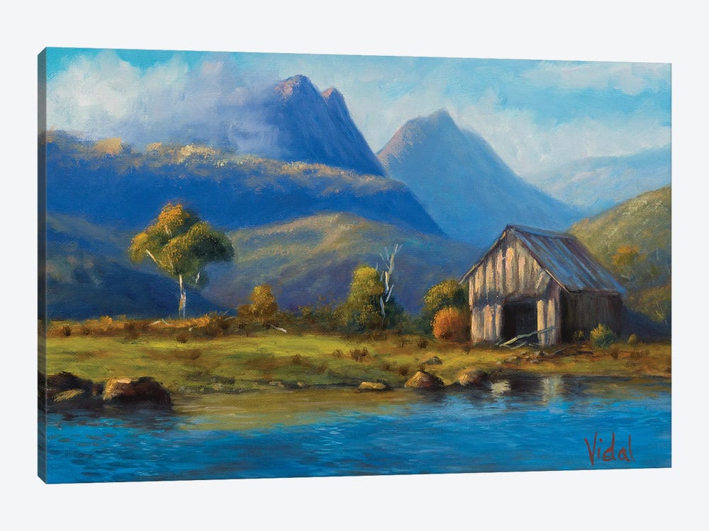 Morning Light On Cradle Mountain Tasmania by Christopher Vidal 1-piece Canvas Art Print
