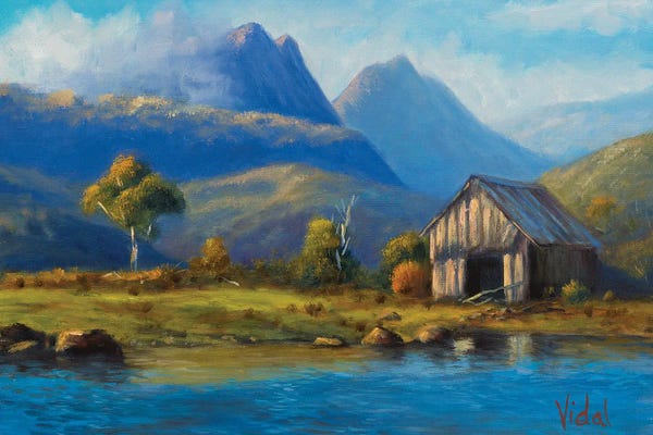 Australia: Morning Light On Cradle Mountain Tasmania by Christopher Vidal