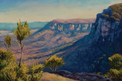 Boars Head Blue Mountains by Christopher Vidal canvas print