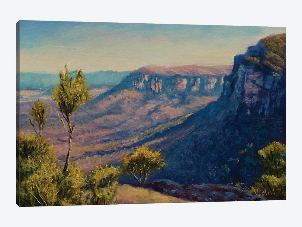 Boars Head Blue Mountains by Christopher Vidal 1-piece Canvas Wall Art