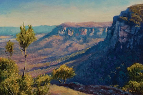 Christopher Vidal: Boars Head Blue Mountains by Christopher Vidal