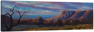 Last Light On Kings Canyon NT Canvas Art Print - Christopher Vidal