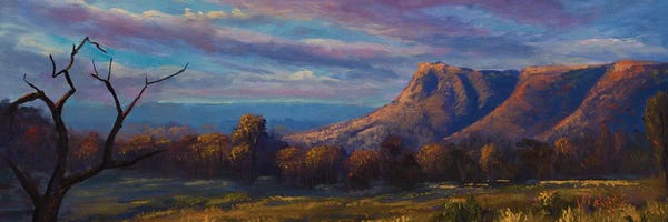 Christopher Vidal: Last Light On Kings Canyon NT by Christopher Vidal