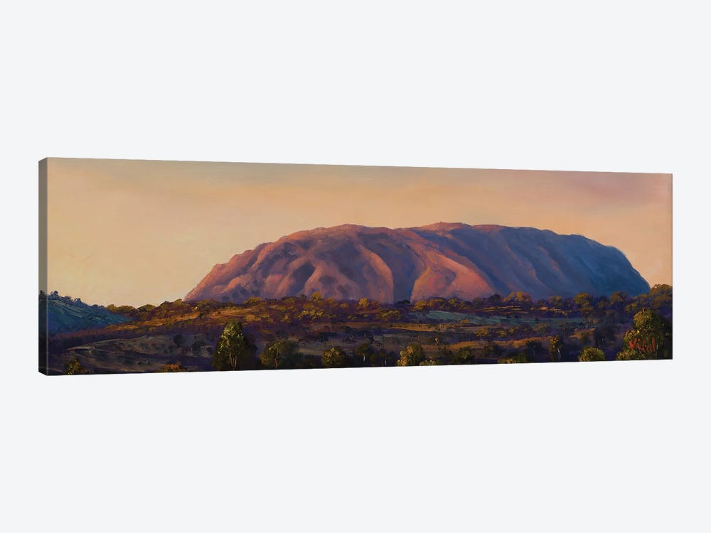 Sunrise On Uluru (Ayers Rock) NT by Christopher Vidal 1-piece Canvas Print