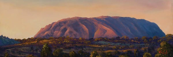 Christopher Vidal: Sunrise On Uluru (Ayers Rock) NT by Christopher Vidal