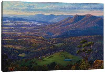 The View From Mt Blackheath, Blue Mountains NSW Canvas Art Print - New South Wales Art