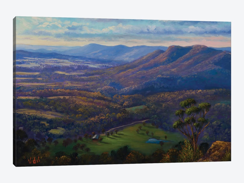 The View From Mt Blackheath, Blue Mountains NSW by Christopher Vidal 1-piece Canvas Art