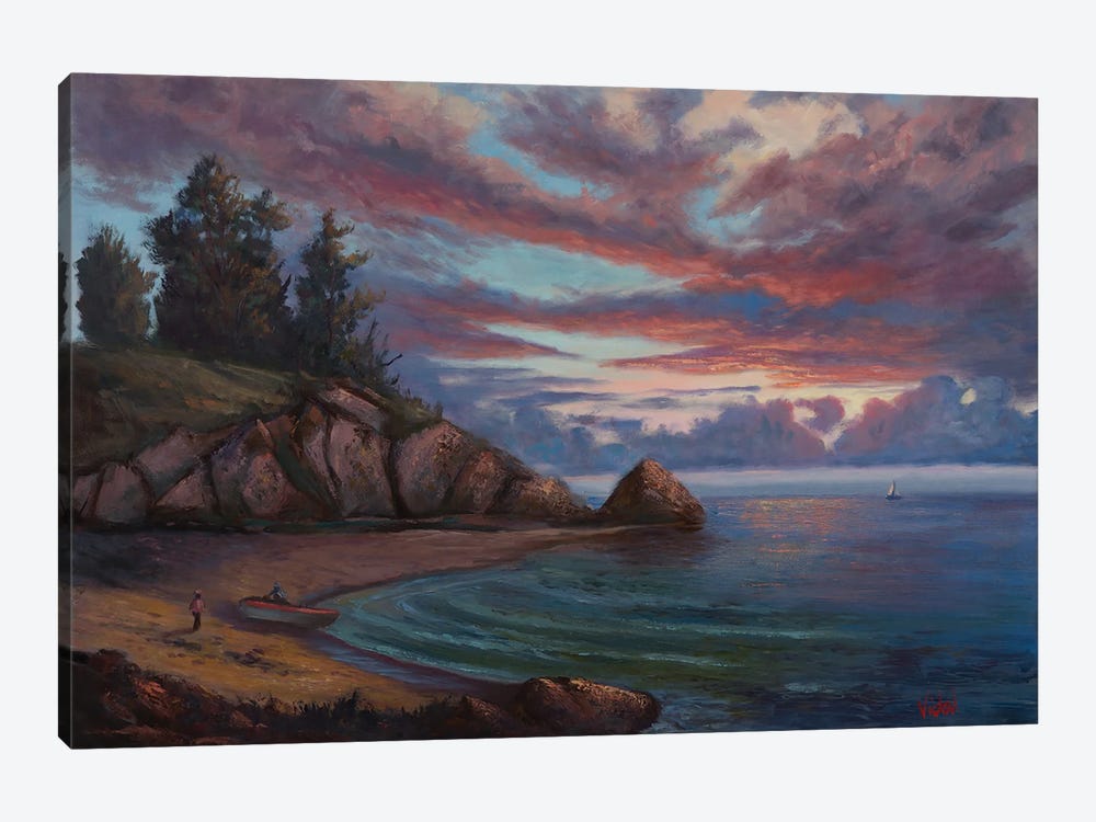 The End Of The Day by Christopher Vidal 1-piece Canvas Print