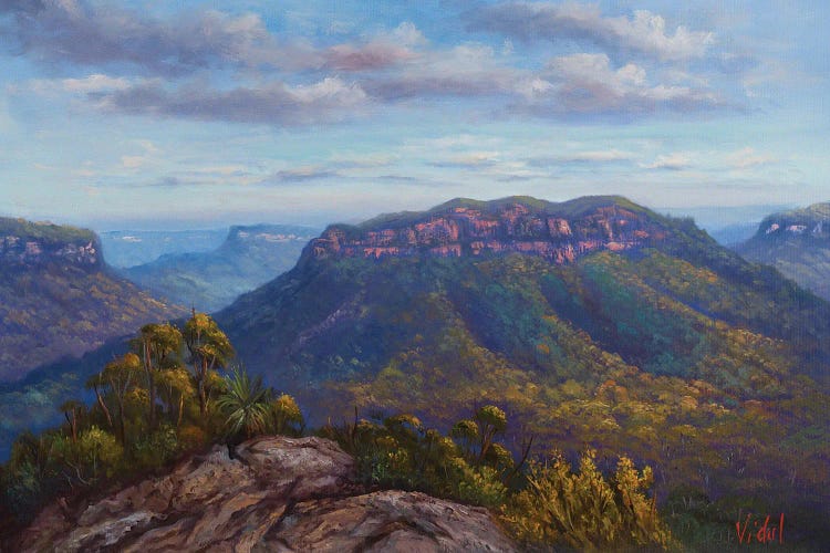 Mt Solitary From Sublime Point