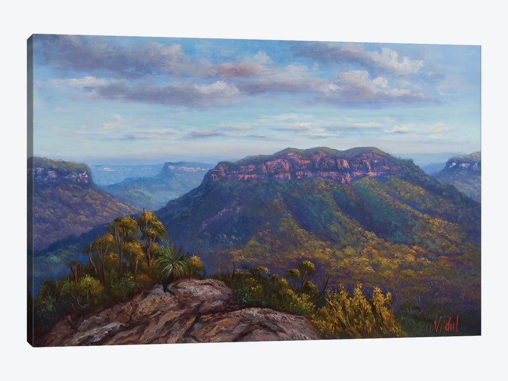 Mt Solitary From Sublime Point by Christopher Vidal 1-piece Canvas Print