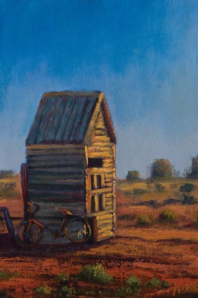 Christopher Vidal: Shed At Silverton by Christopher Vidal