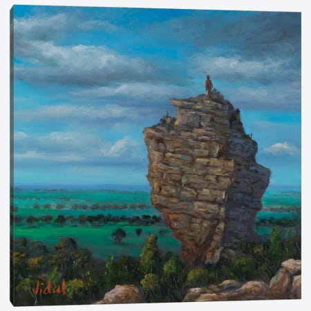 Castle Crag Arapiles Victoria Canvas Print #CVI5} by Christopher Vidal Canvas Print