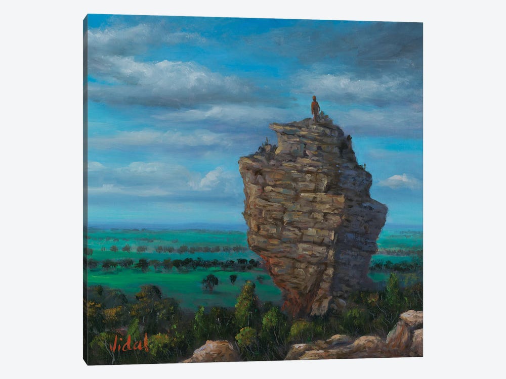 Castle Crag Arapiles Victoria by Christopher Vidal 1-piece Canvas Artwork
