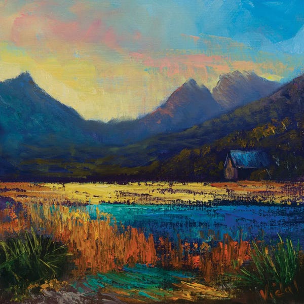 Christopher Vidal: Cradle Mountain Abstracted by Christopher Vidal
