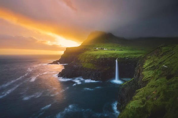 Denmark: Gasadalur - Faroe Islands by Cuma Çevik
