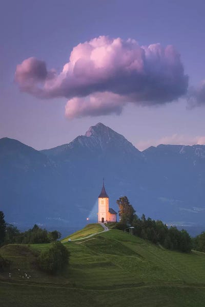Jamnik - Slovenia by Cuma Çevik art print