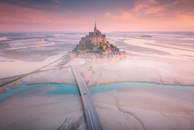 Mont Saint Michel I - France by Cuma Çevik art print