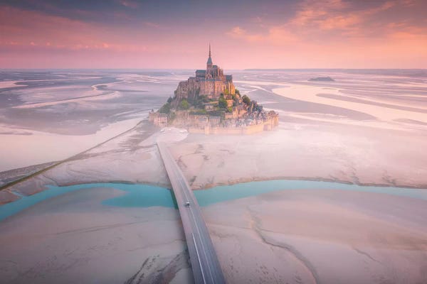 Cuma Çevik: Mont Saint Michel I - France by Cuma Çevik