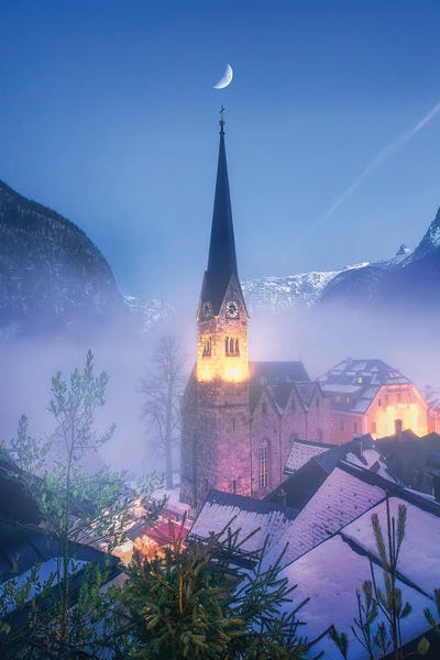 Hallstatt I by Cuma Çevik art print