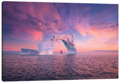 Greenland Canvas Art Print - Glacier & Iceberg Art