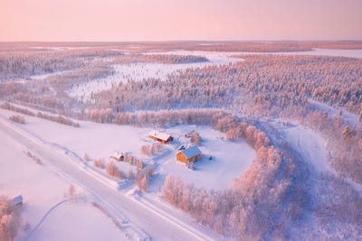 Lapland I by Cuma Çevik art print