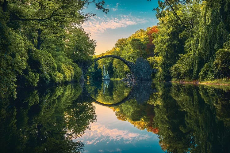 Devil Bridge - Germany by Cuma Çevik wall art