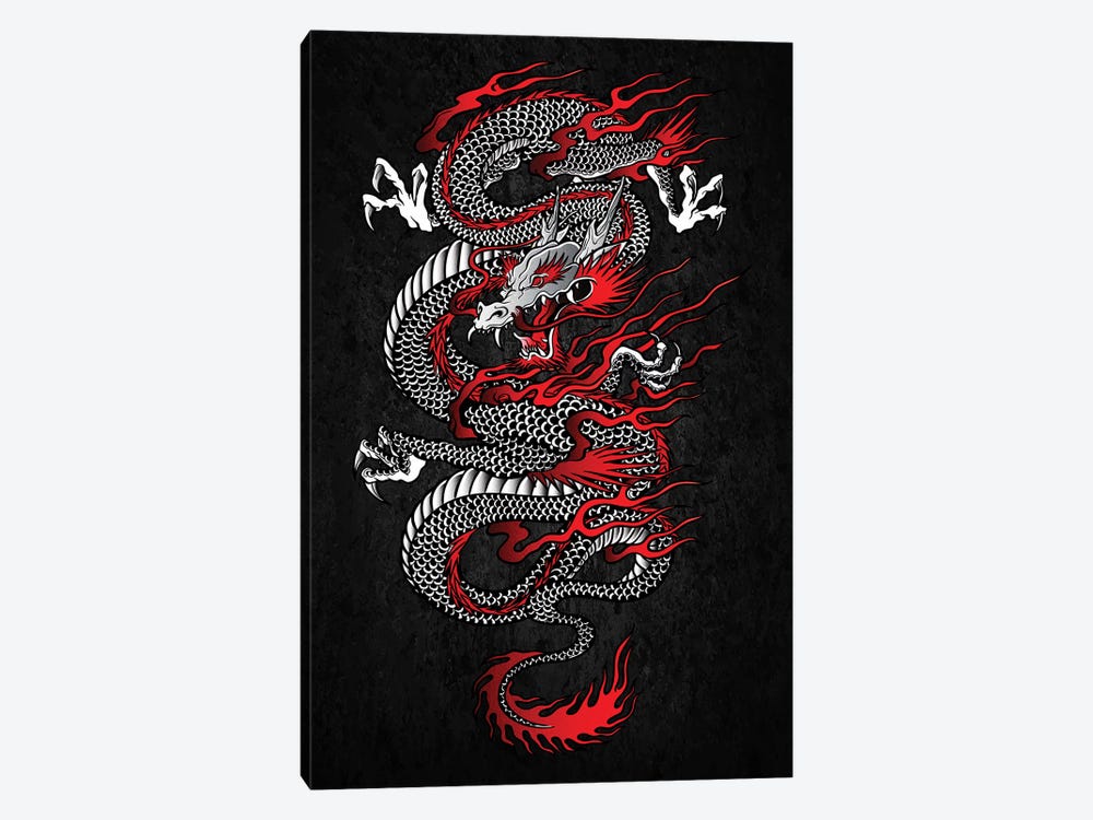 Asian Dragon by Cornel Vlad 1-piece Canvas Art