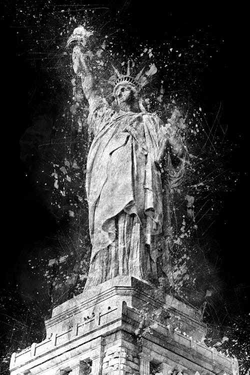 The Statue Of Liberty by Cornel Vlad wall art