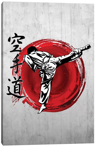 Karate Do Canvas Art Print - Cornel Vlad