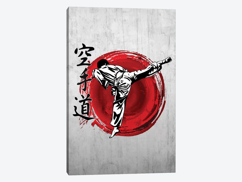 Karate Do by Cornel Vlad 1-piece Canvas Wall Art
