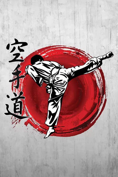 Japanese Décor: Karate Do by Cornel Vlad