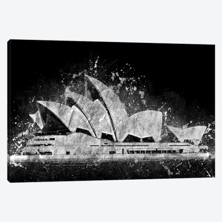 The Sydney Opera House Canvas Print #CVL11} by Cornel Vlad Art Print