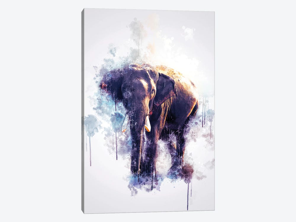 Elephant by Cornel Vlad 1-piece Art Print