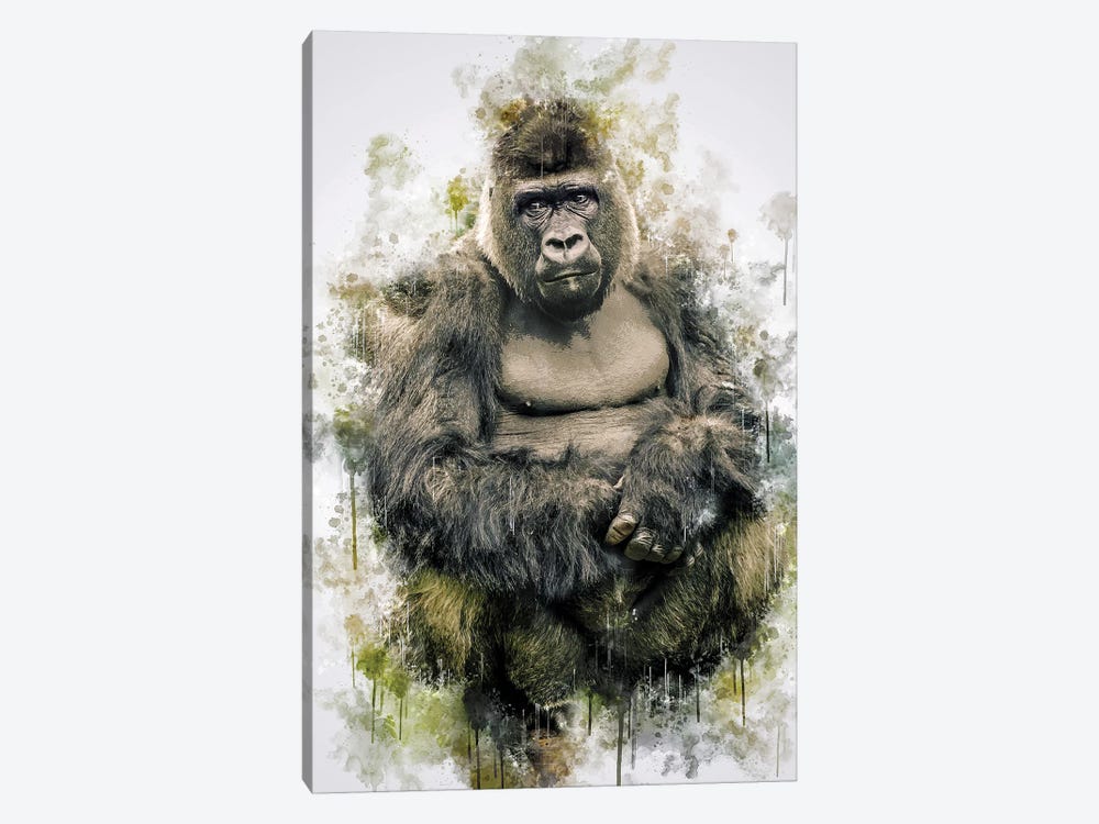 Gorilla by Cornel Vlad 1-piece Art Print